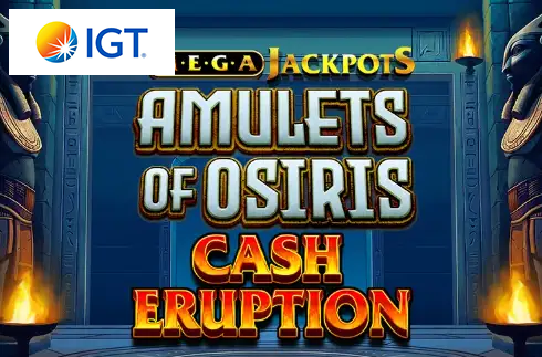 Cash Eruption MegaJackpots Amulets of Osiris
